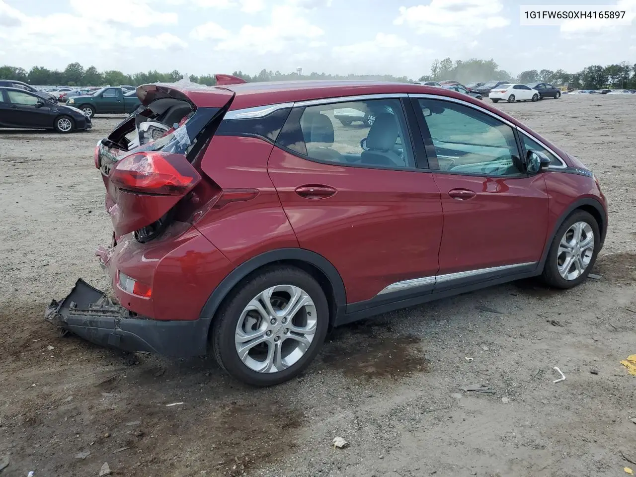2017 Chevrolet Bolt Ev Lt VIN: 1G1FW6S0XH4165897 Lot: 62142355