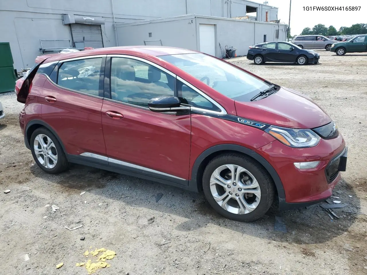 2017 Chevrolet Bolt Ev Lt VIN: 1G1FW6S0XH4165897 Lot: 62142355