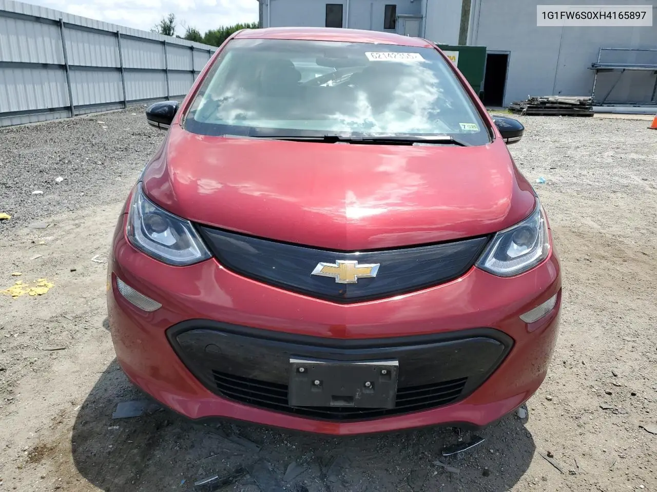 2017 Chevrolet Bolt Ev Lt VIN: 1G1FW6S0XH4165897 Lot: 62142355