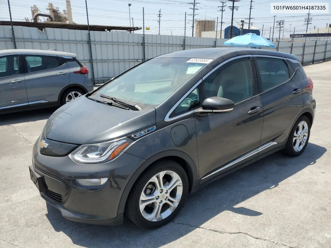 2017 Chevrolet Bolt Ev Lt VIN: 1G1FW6S01H4187335 Lot: 62603895