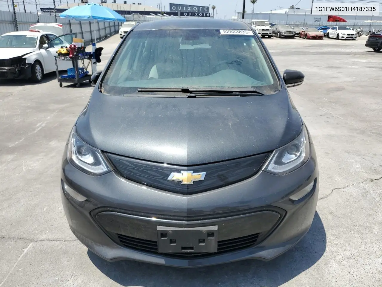 2017 Chevrolet Bolt Ev Lt VIN: 1G1FW6S01H4187335 Lot: 62603895