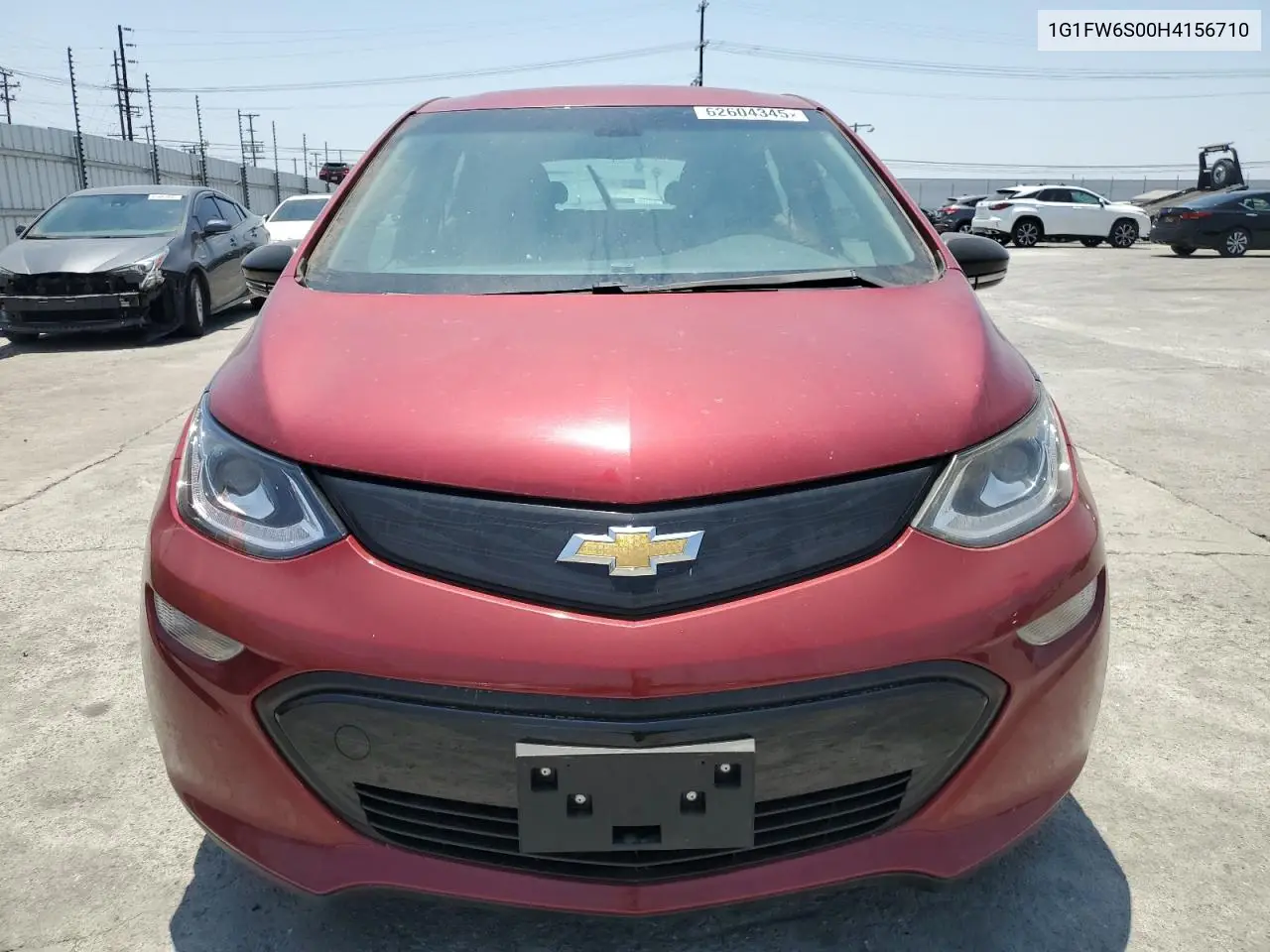 2017 Chevrolet Bolt Ev Lt VIN: 1G1FW6S00H4156710 Lot: 62604345