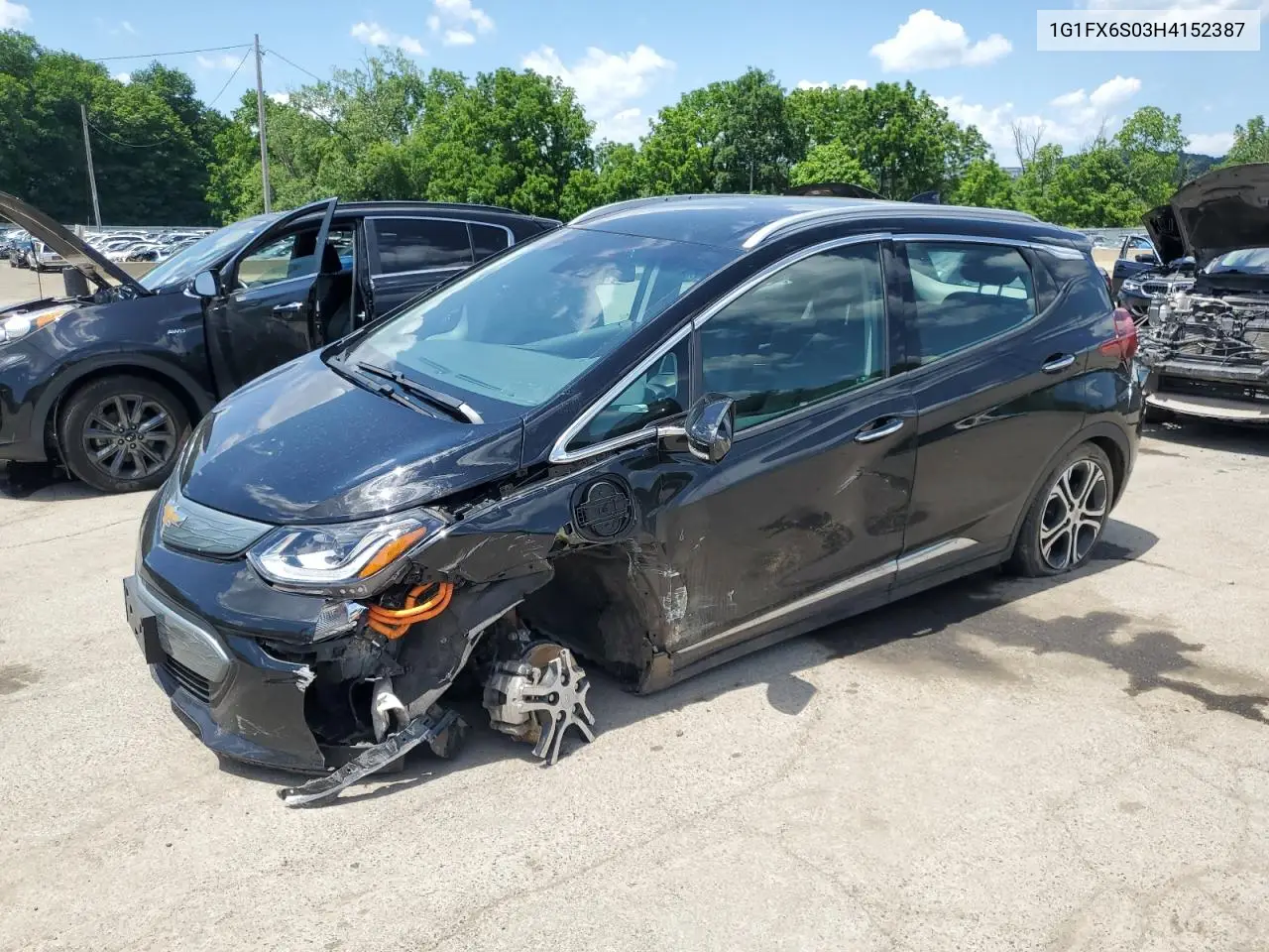 2017 Chevrolet Bolt Ev Premier VIN: 1G1FX6S03H4152387 Lot: 62665555