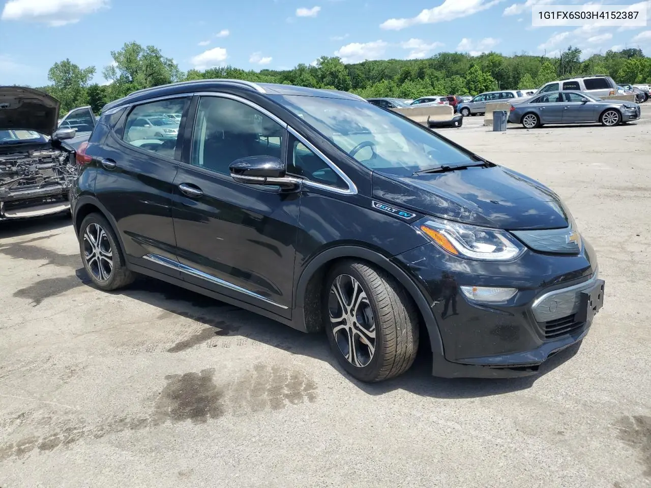 2017 Chevrolet Bolt Ev Premier VIN: 1G1FX6S03H4152387 Lot: 62665555