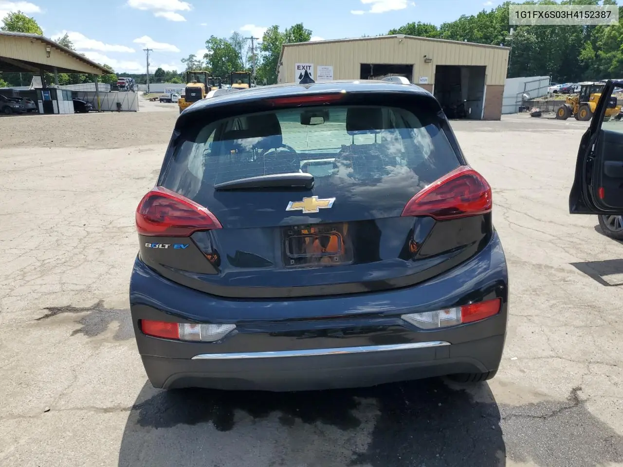 2017 Chevrolet Bolt Ev Premier VIN: 1G1FX6S03H4152387 Lot: 62665555