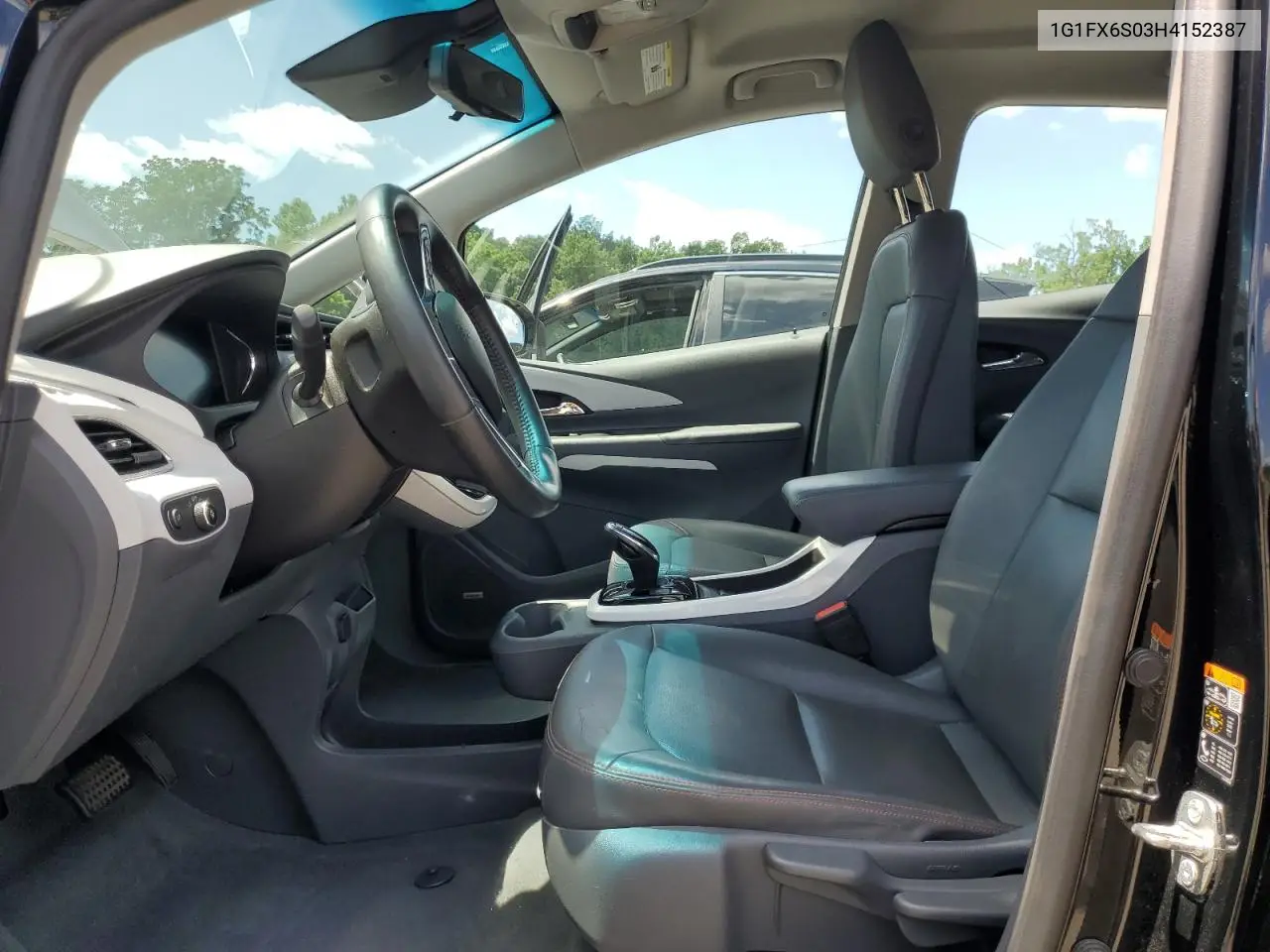 2017 Chevrolet Bolt Ev Premier VIN: 1G1FX6S03H4152387 Lot: 62665555