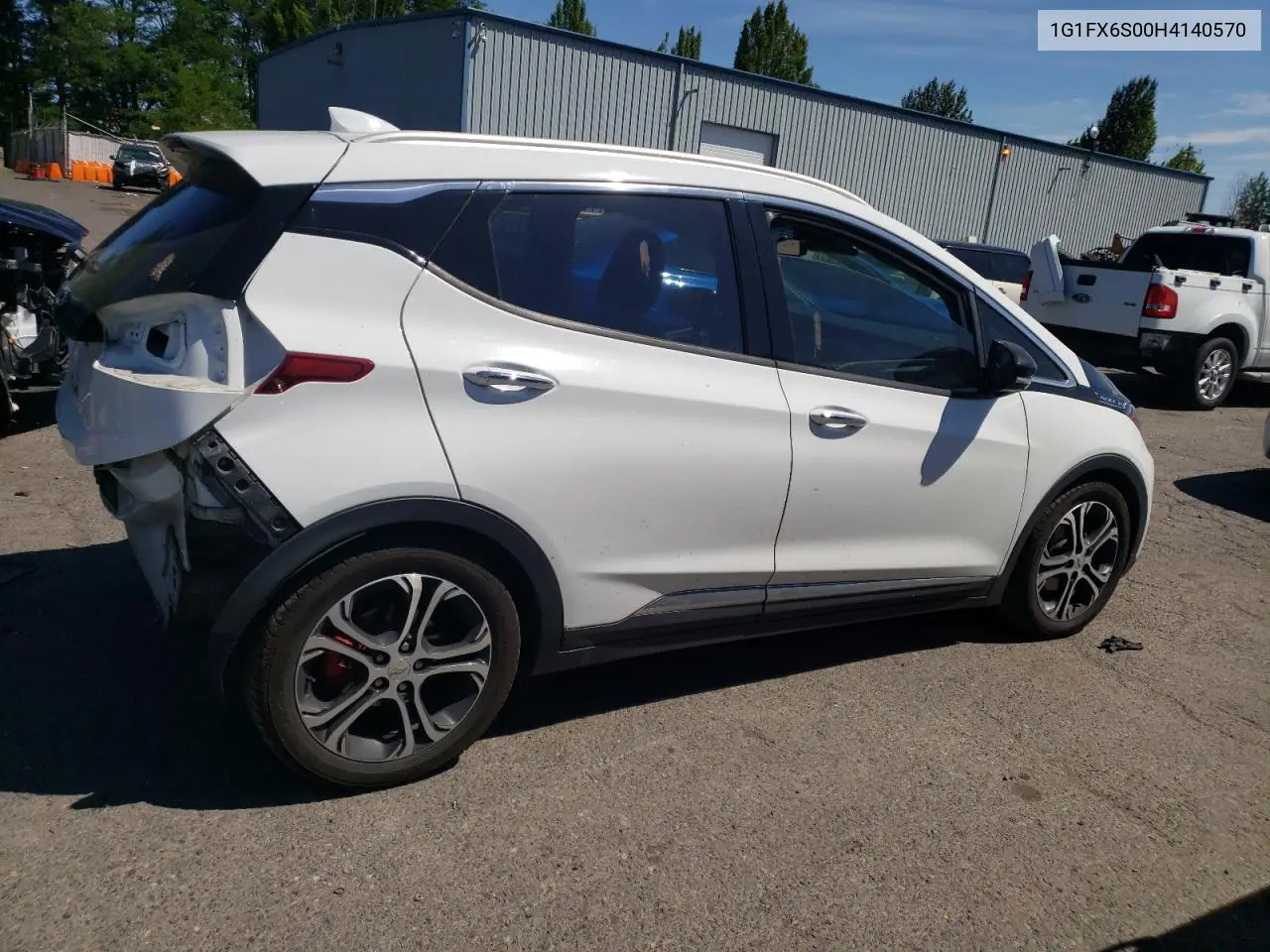 2017 Chevrolet Bolt Ev Premier VIN: 1G1FX6S00H4140570 Lot: 62725585