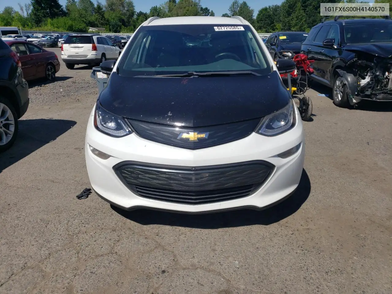 2017 Chevrolet Bolt Ev Premier VIN: 1G1FX6S00H4140570 Lot: 62725585