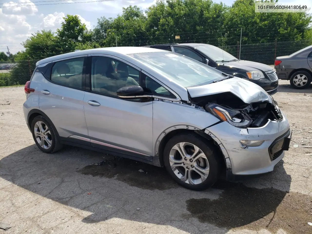 2017 Chevrolet Bolt Ev Lt VIN: 1G1FW6S00H4180649 Lot: 63261885