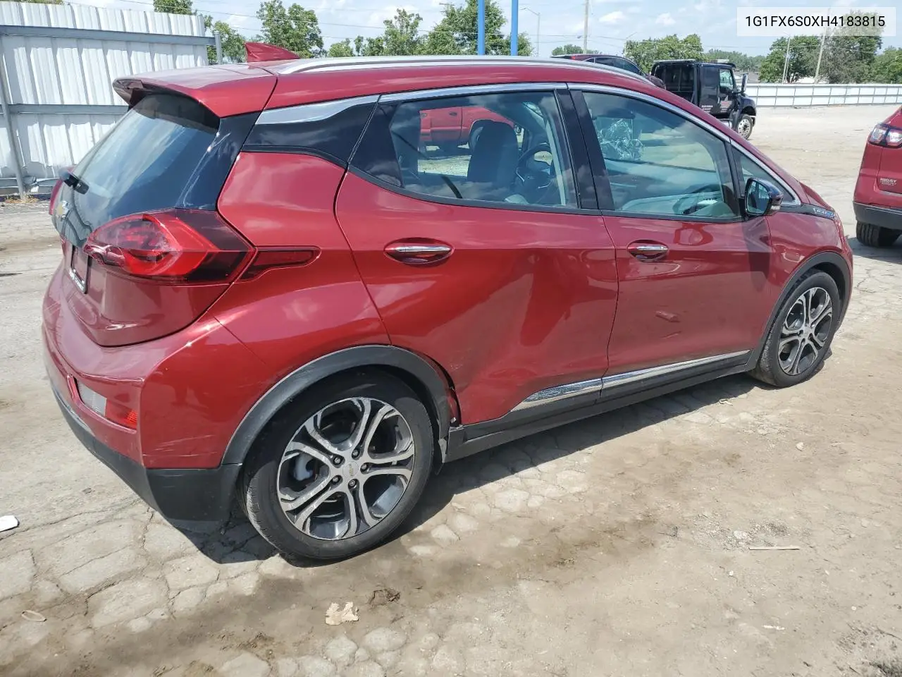 2017 Chevrolet Bolt Ev Premier VIN: 1G1FX6S0XH4183815 Lot: 63284205