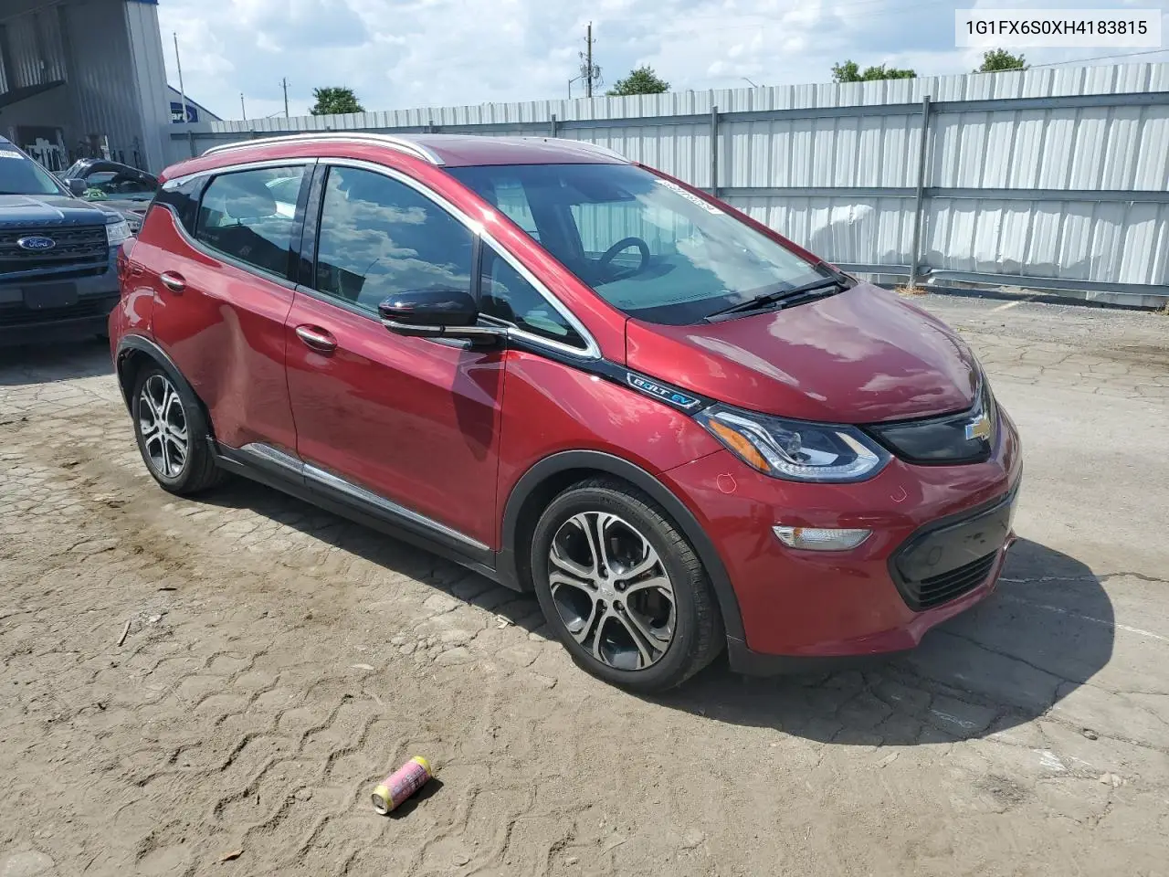 2017 Chevrolet Bolt Ev Premier VIN: 1G1FX6S0XH4183815 Lot: 63284205