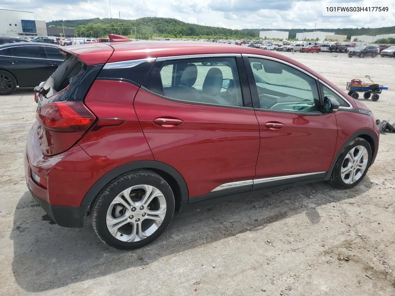 2017 Chevrolet Bolt Ev Lt VIN: 1G1FW6S03H4177549 Lot: 63330955