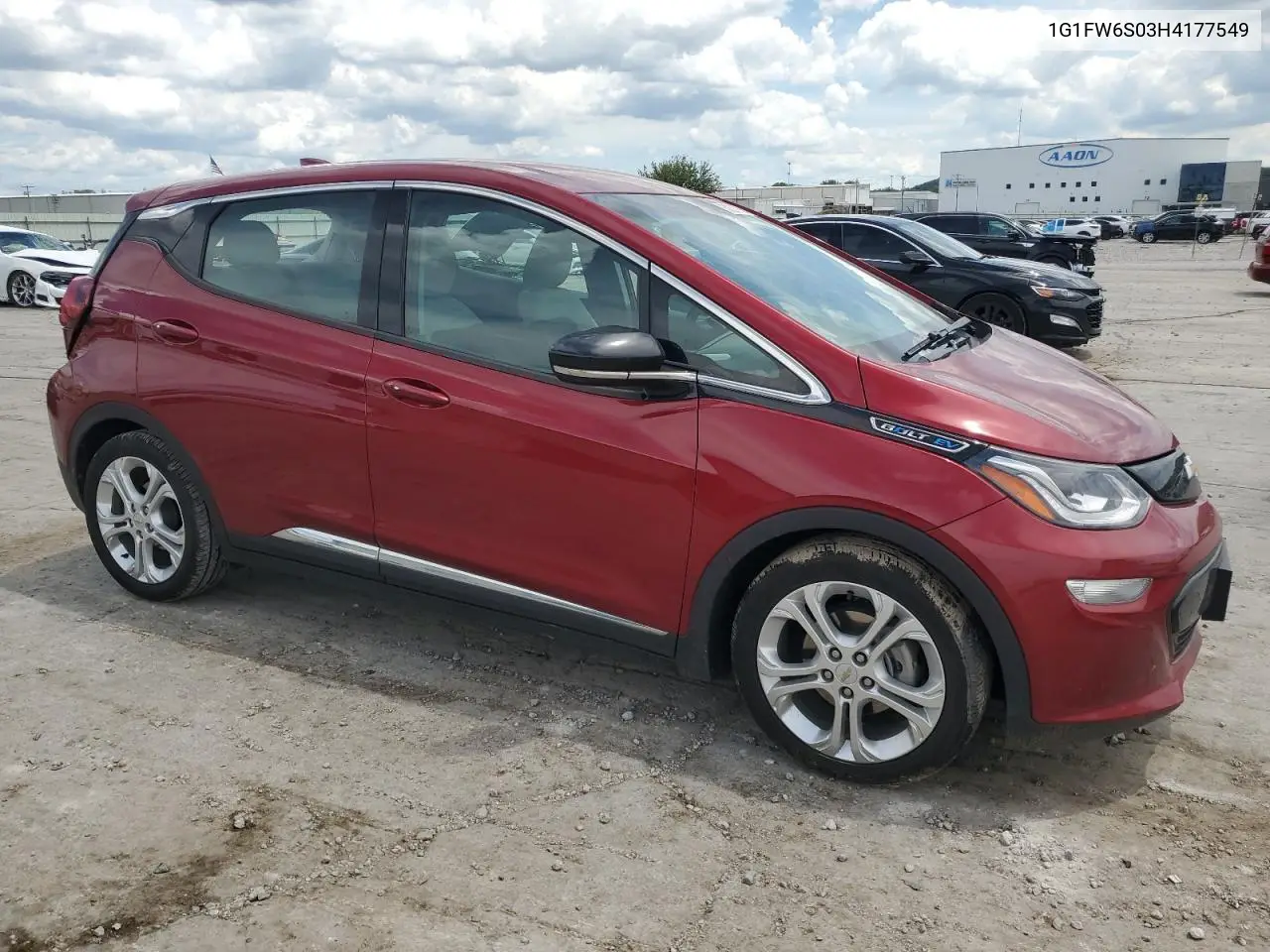 2017 Chevrolet Bolt Ev Lt VIN: 1G1FW6S03H4177549 Lot: 63330955