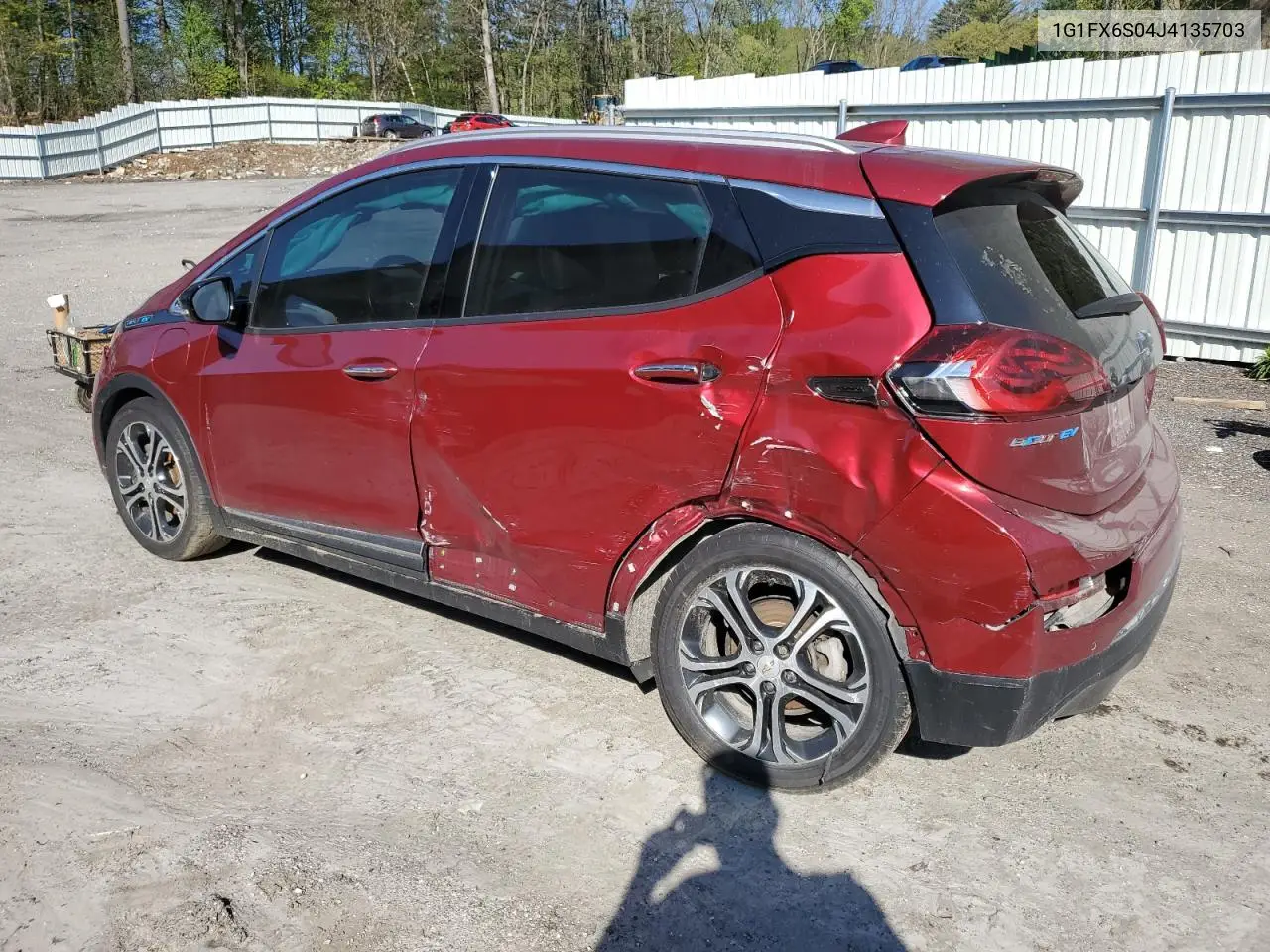 2018 Chevrolet Bolt Ev Premier VIN: 1G1FX6S04J4135703 Lot: 55442255
