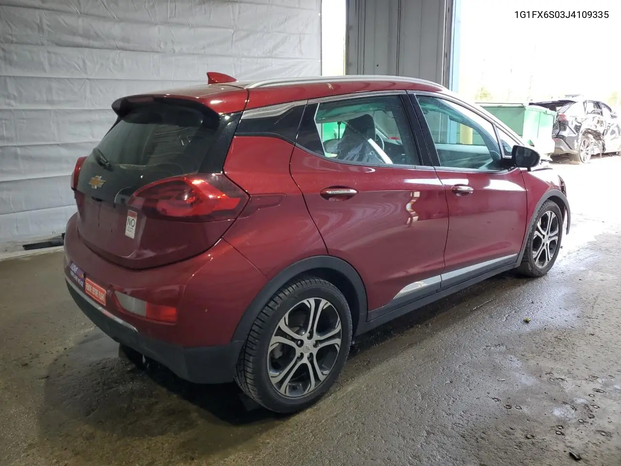 2018 Chevrolet Bolt Ev Premier VIN: 1G1FX6S03J4109335 Lot: 55924625