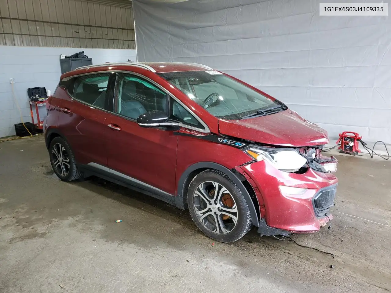 2018 Chevrolet Bolt Ev Premier VIN: 1G1FX6S03J4109335 Lot: 55924625