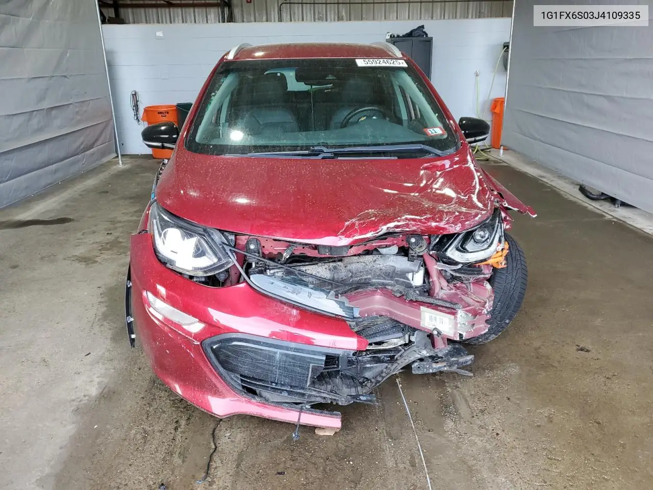 2018 Chevrolet Bolt Ev Premier VIN: 1G1FX6S03J4109335 Lot: 55924625