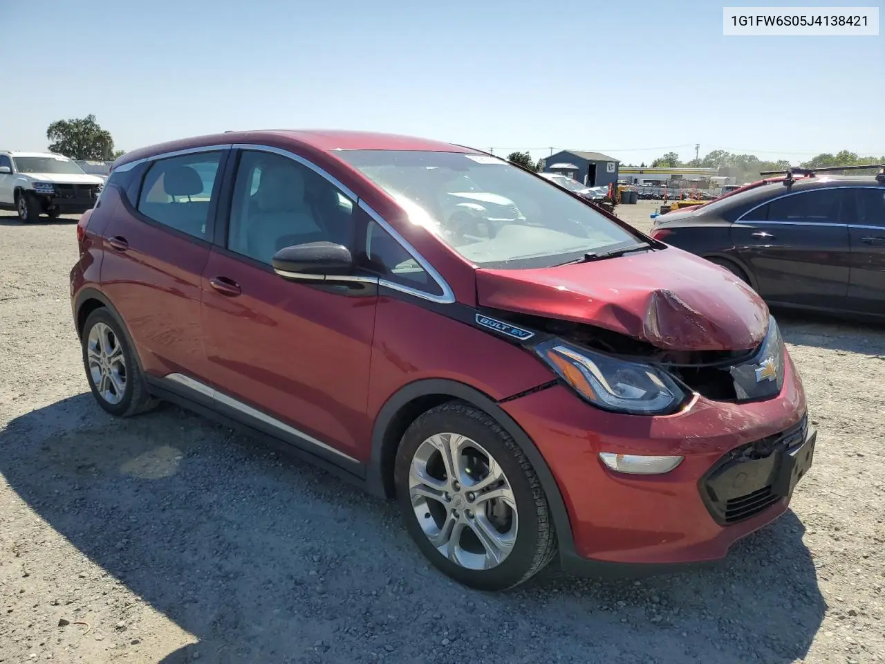 2018 Chevrolet Bolt Ev Lt VIN: 1G1FW6S05J4138421 Lot: 55969195