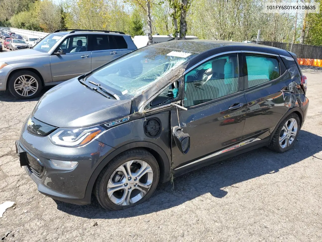 2019 Chevrolet Bolt Ev Lt VIN: 1G1FY6S01K4108635 Lot: 53201335