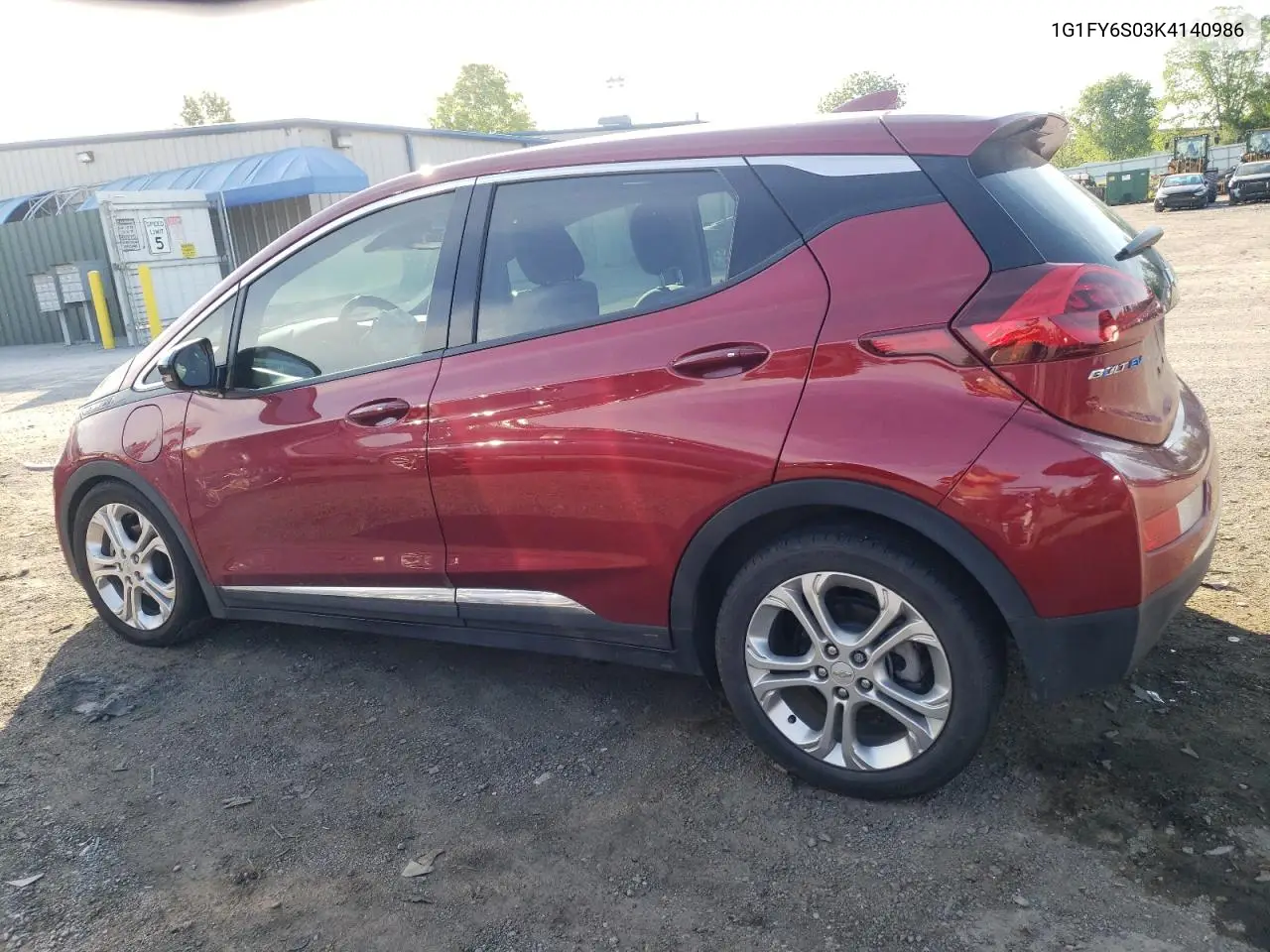 2019 Chevrolet Bolt Ev Lt VIN: 1G1FY6S03K4140986 Lot: 55459925