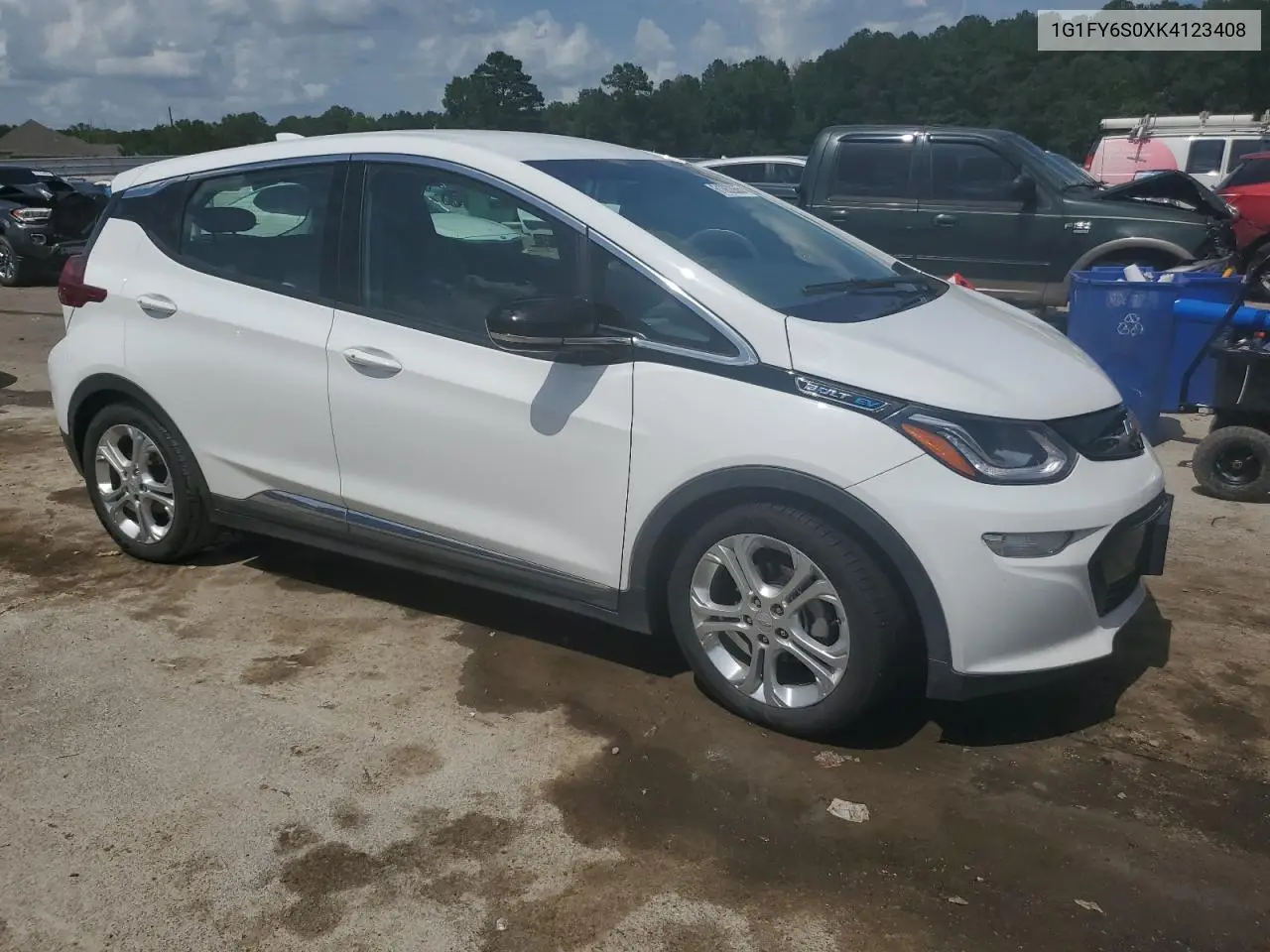 2019 Chevrolet Bolt Ev Lt VIN: 1G1FY6S0XK4123408 Lot: 61862065