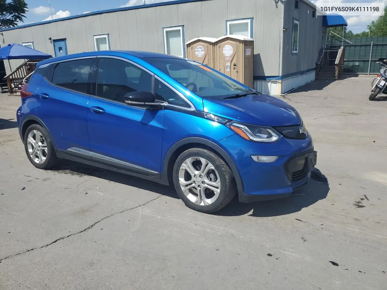 2019 Chevrolet Bolt Ev Lt VIN: 1G1FY6S09K4111198 Lot: 62055605