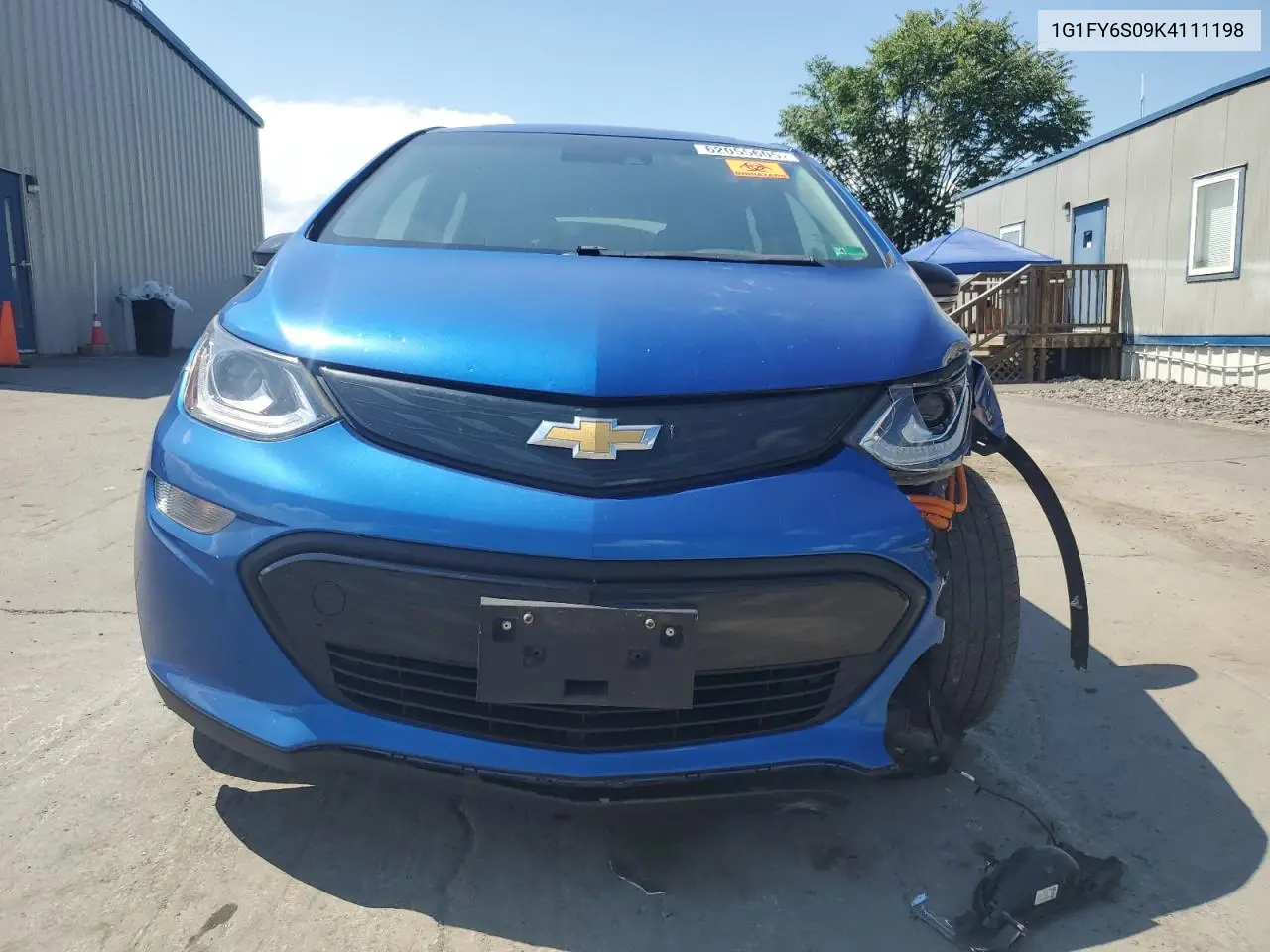 2019 Chevrolet Bolt Ev Lt VIN: 1G1FY6S09K4111198 Lot: 62055605