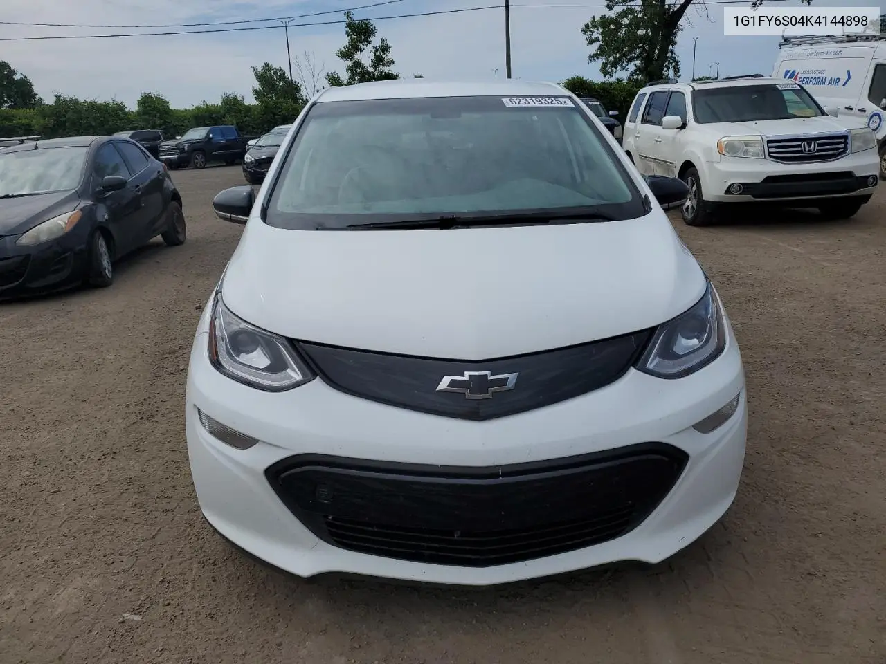 2019 Chevrolet Bolt Ev Lt VIN: 1G1FY6S04K4144898 Lot: 62319325