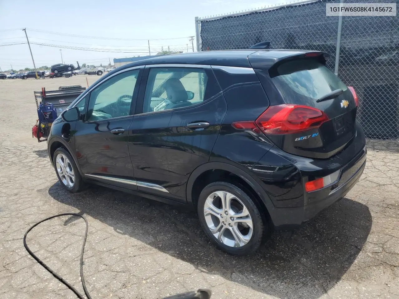 2019 Chevrolet Bolt Ev Lt VIN: 1G1FW6S08K4145672 Lot: 62352095