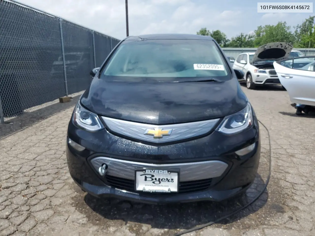 2019 Chevrolet Bolt Ev Lt VIN: 1G1FW6S08K4145672 Lot: 62352095