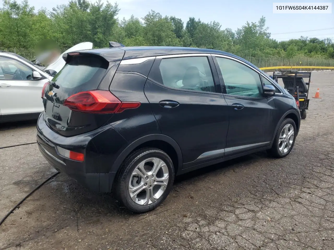 2019 Chevrolet Bolt Ev Lt VIN: 1G1FW6S04K4144387 Lot: 62352105