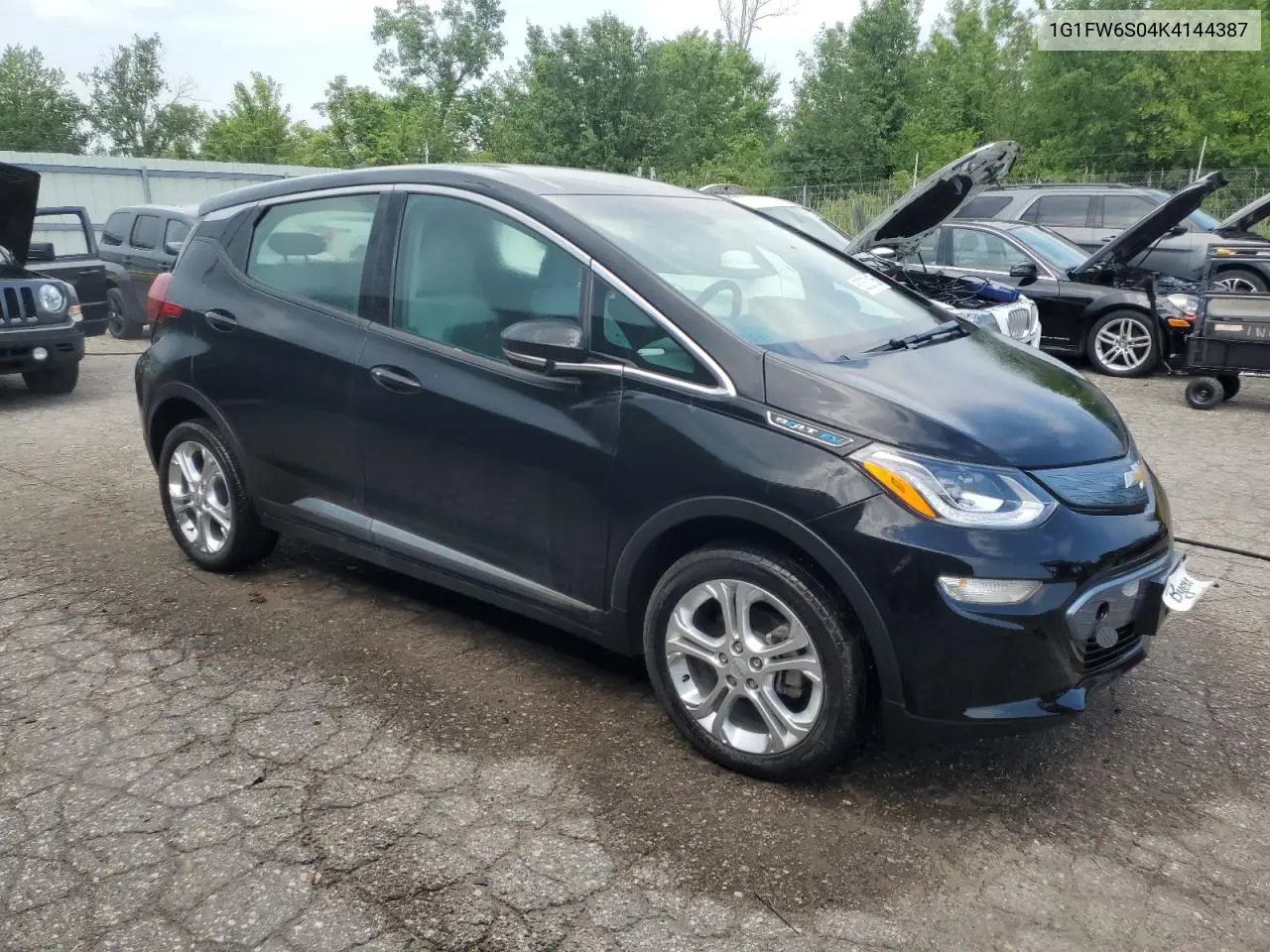 2019 Chevrolet Bolt Ev Lt VIN: 1G1FW6S04K4144387 Lot: 62352105