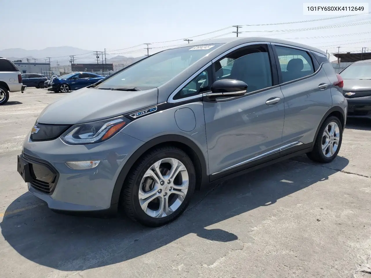 2019 Chevrolet Bolt Ev Lt VIN: 1G1FY6S0XK4112649 Lot: 62604245