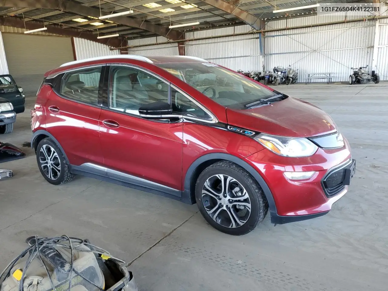 2019 Chevrolet Bolt Ev Premier VIN: 1G1FZ6S04K4122381 Lot: 62958075