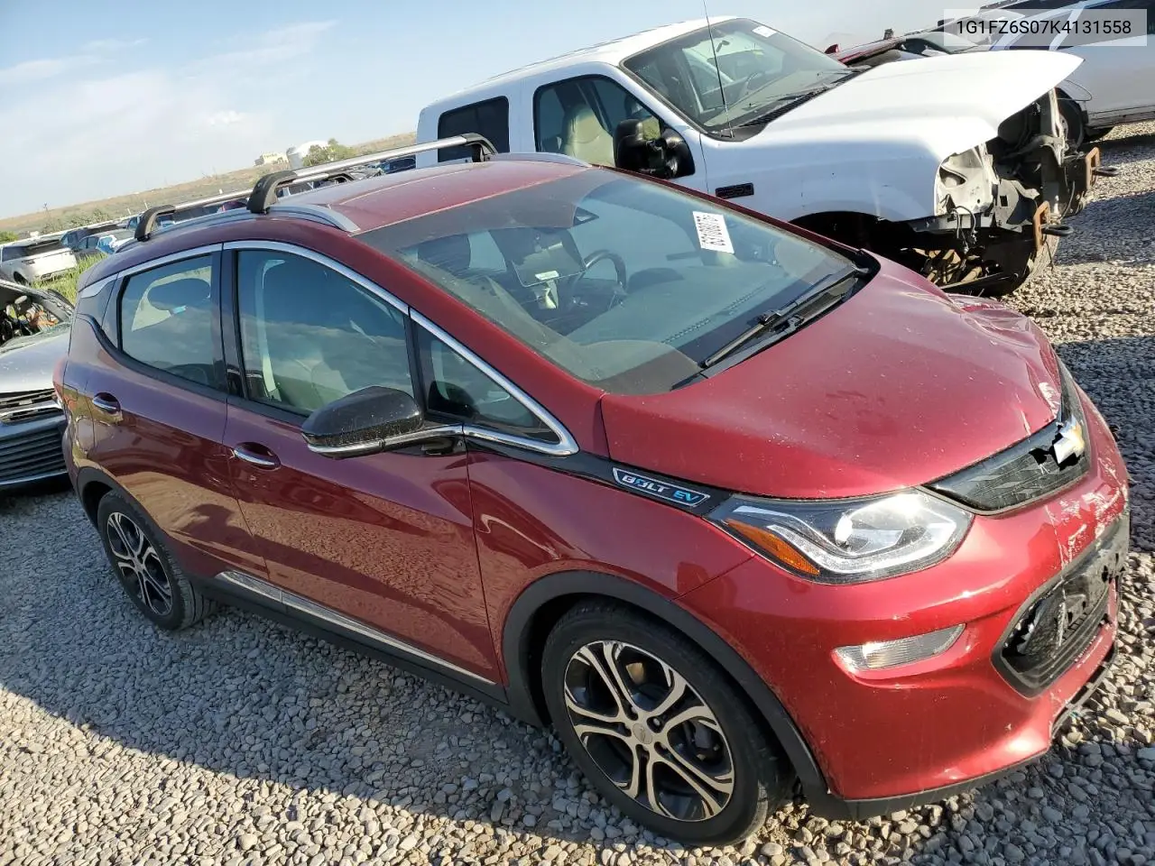 2019 Chevrolet Bolt Ev Premier VIN: 1G1FZ6S07K4131558 Lot: 63108075