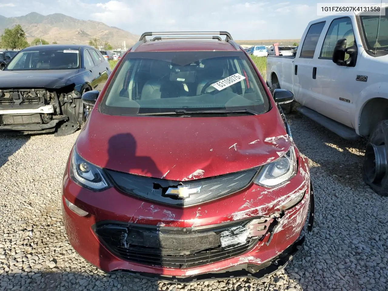 2019 Chevrolet Bolt Ev Premier VIN: 1G1FZ6S07K4131558 Lot: 63108075