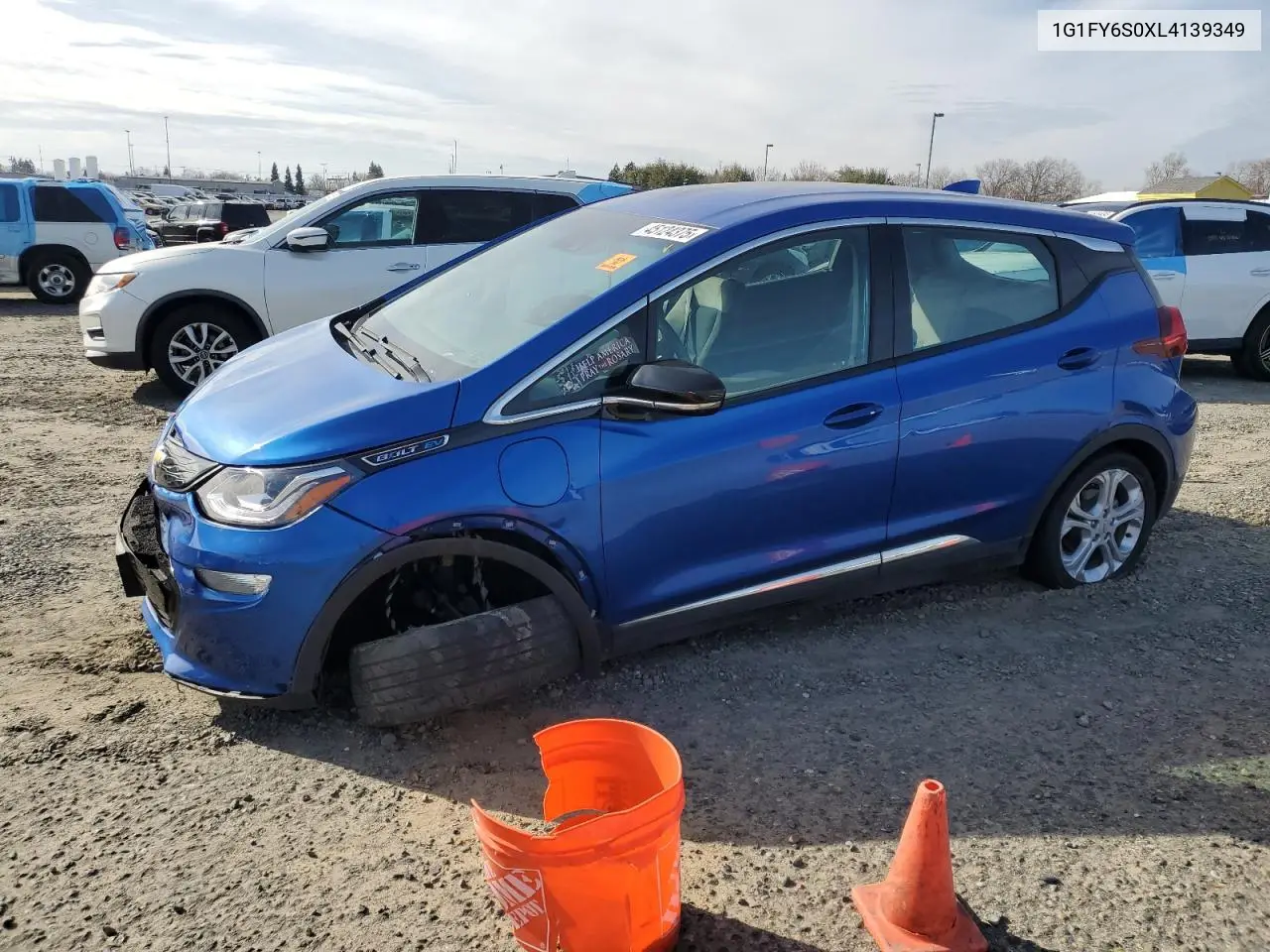 2020 Chevrolet Bolt Ev Lt VIN: 1G1FY6S0XL4139349 Lot: 45124375