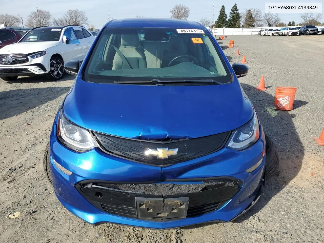 2020 Chevrolet Bolt Ev Lt VIN: 1G1FY6S0XL4139349 Lot: 45124375