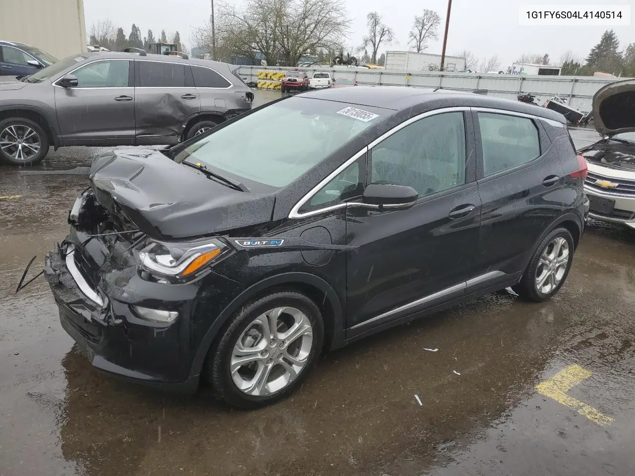 2020 Chevrolet Bolt Ev Lt VIN: 1G1FY6S04L4140514 Lot: 50150055