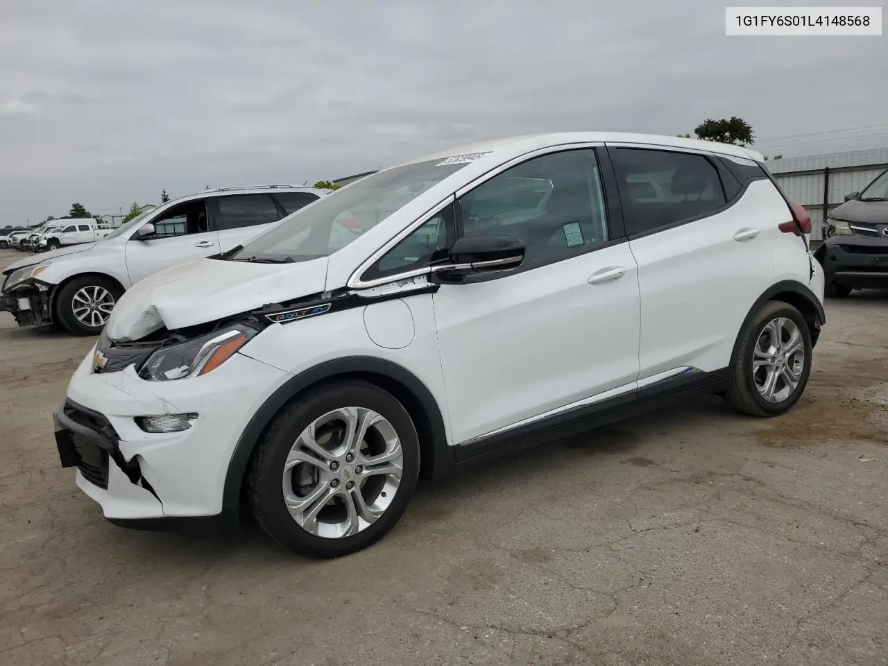 2020 Chevrolet Bolt Ev Lt VIN: 1G1FY6S01L4148568 Lot: 52829945