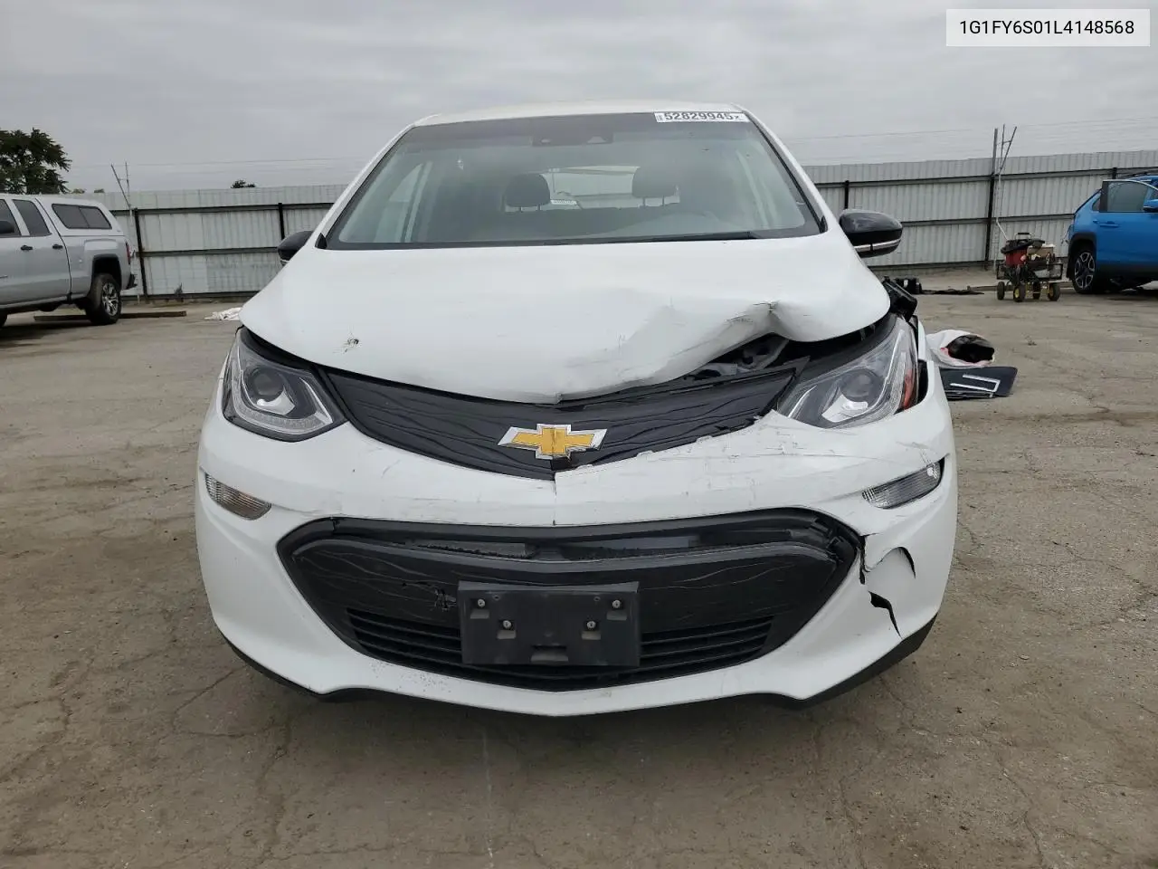 2020 Chevrolet Bolt Ev Lt VIN: 1G1FY6S01L4148568 Lot: 52829945
