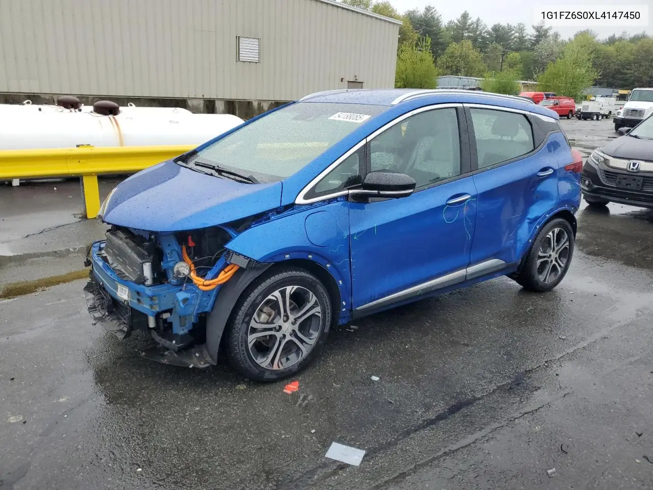 2020 Chevrolet Bolt Ev Premier VIN: 1G1FZ6S0XL4147450 Lot: 54188085