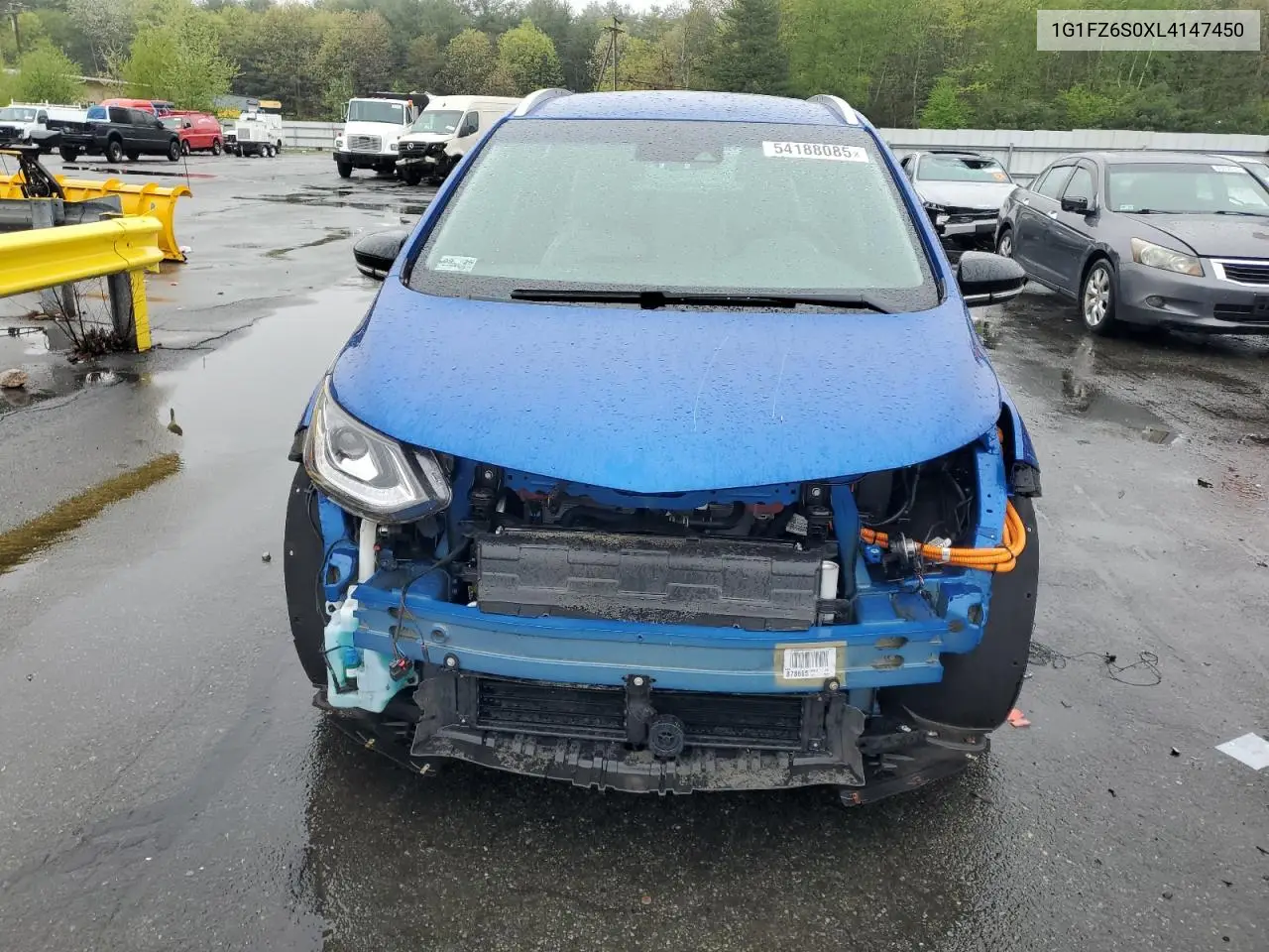 2020 Chevrolet Bolt Ev Premier VIN: 1G1FZ6S0XL4147450 Lot: 54188085