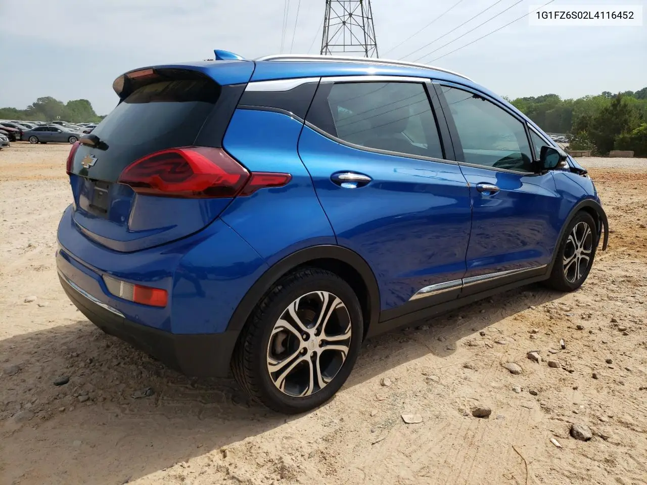 2020 Chevrolet Bolt Ev Premier VIN: 1G1FZ6S02L4116452 Lot: 54778235