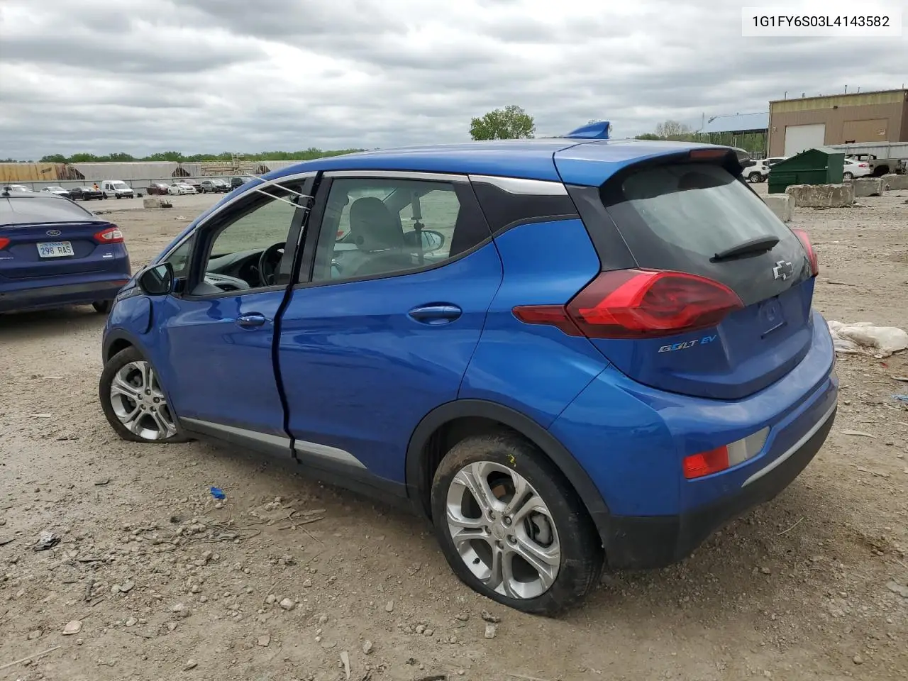 2020 Chevrolet Bolt Ev Lt VIN: 1G1FY6S03L4143582 Lot: 55021535