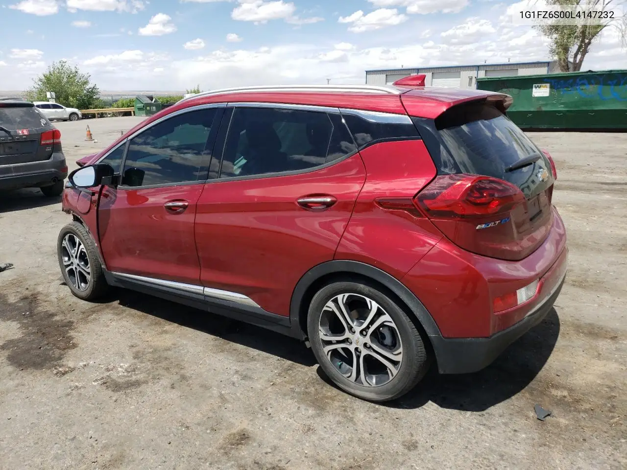 2020 Chevrolet Bolt Ev Premier VIN: 1G1FZ6S00L4147232 Lot: 55267785