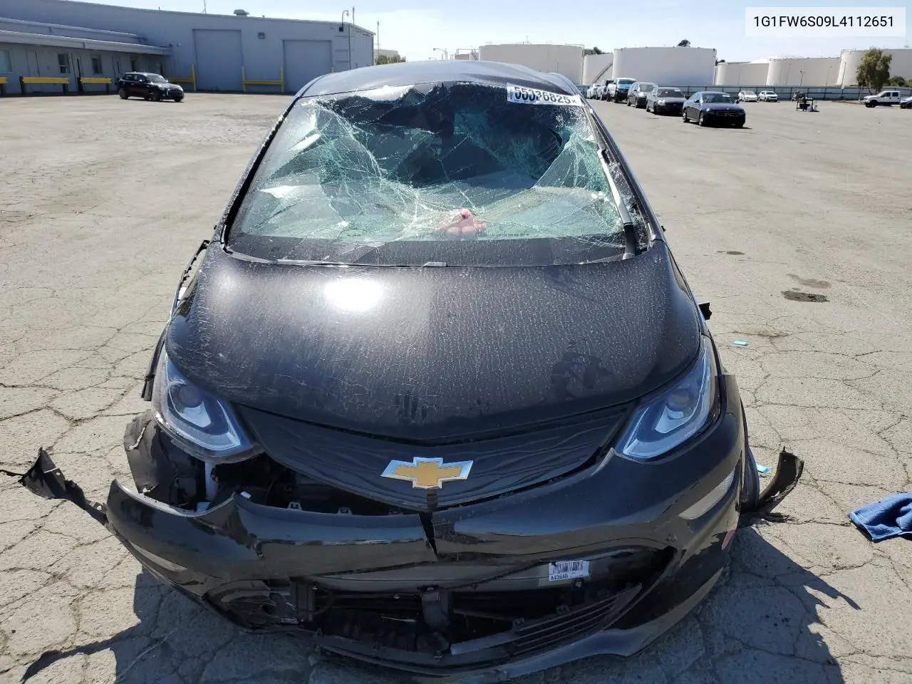 2020 Chevrolet Bolt Ev Lt VIN: 1G1FW6S09L4112651 Lot: 55336825