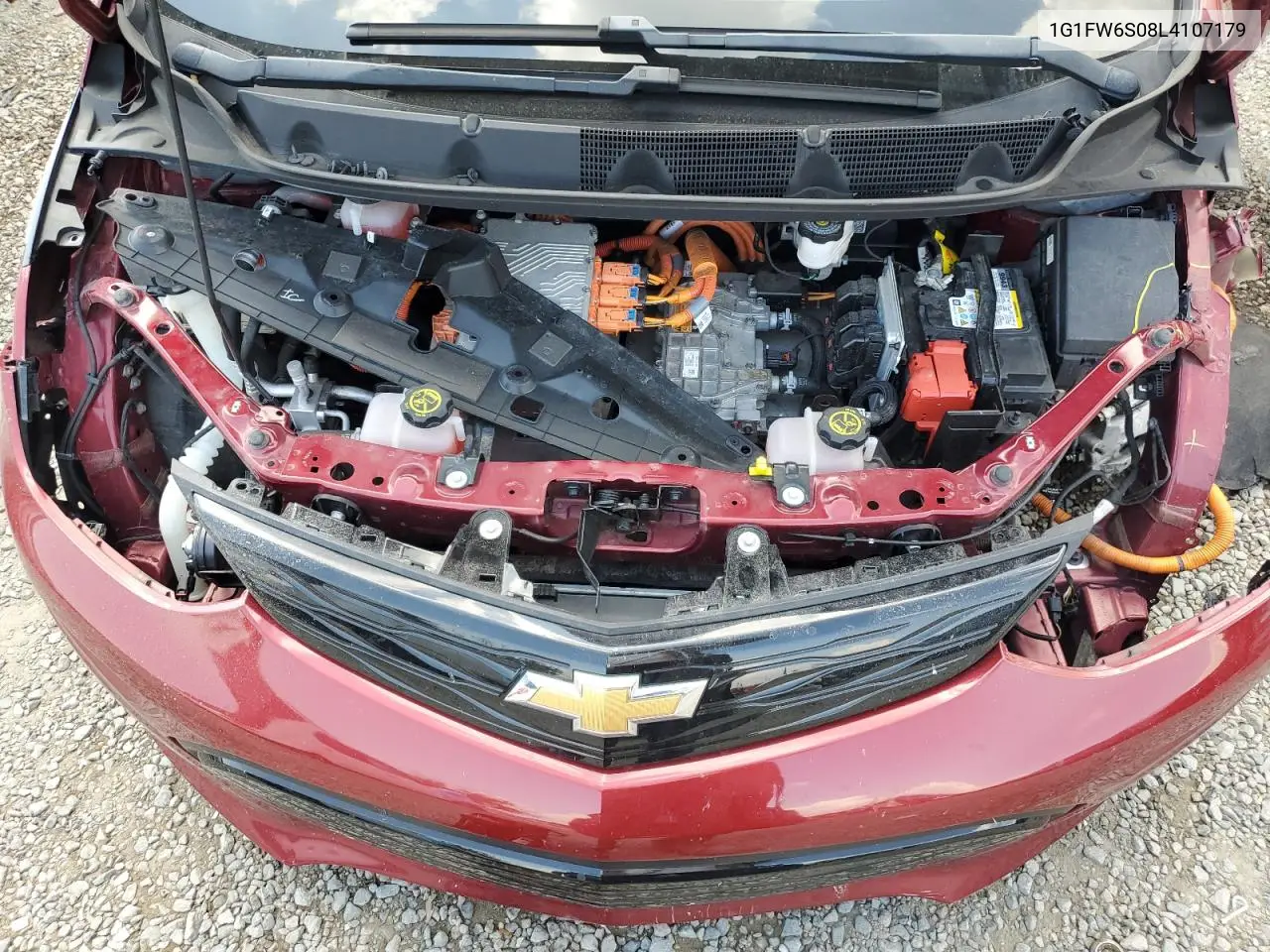 2020 Chevrolet Bolt Ev Lt VIN: 1G1FW6S08L4107179 Lot: 55347095