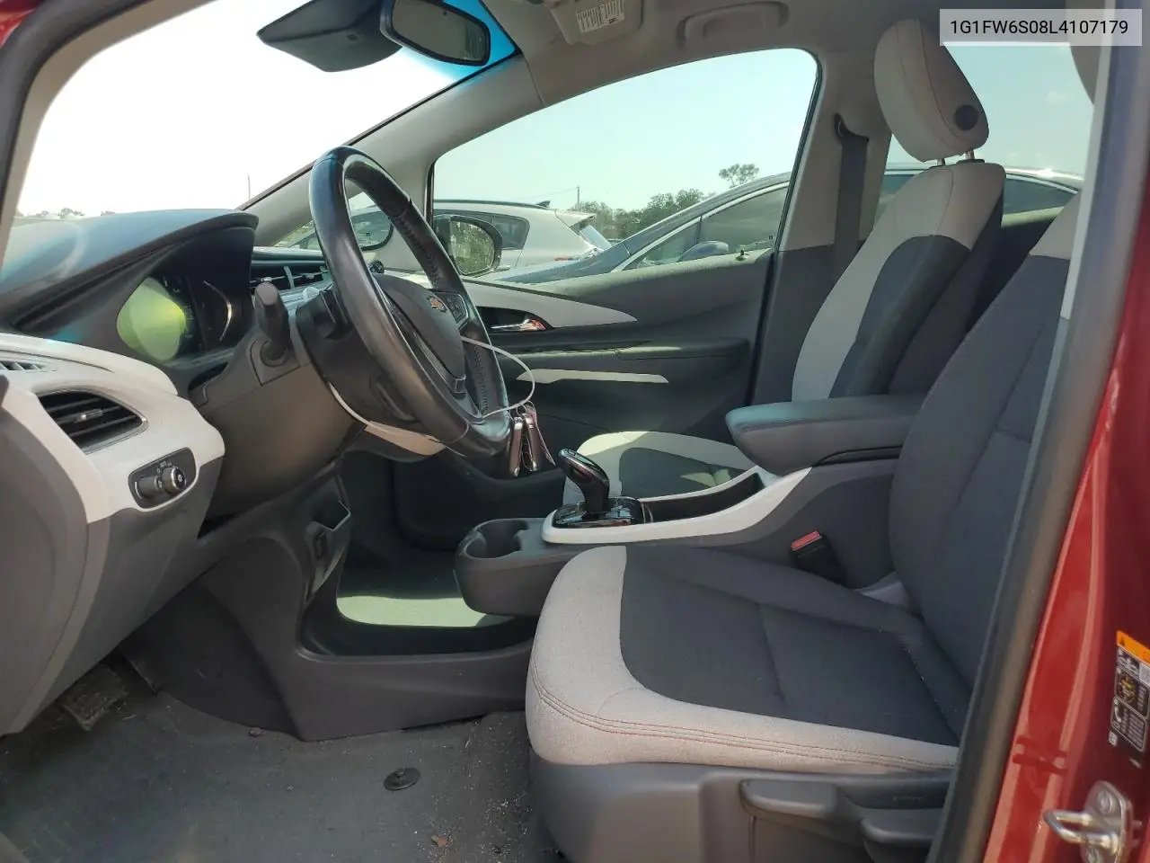 2020 Chevrolet Bolt Ev Lt VIN: 1G1FW6S08L4107179 Lot: 55347095