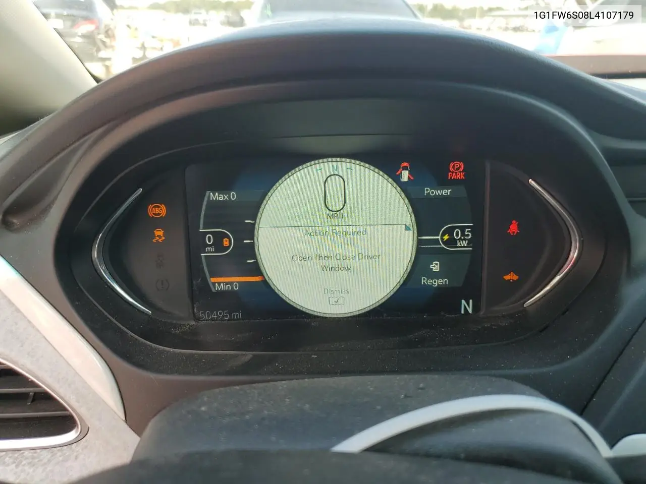 2020 Chevrolet Bolt Ev Lt VIN: 1G1FW6S08L4107179 Lot: 55347095
